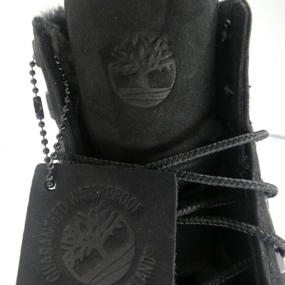 AUTHENTIC Timberland 6 in Premium Shearling Nubuck Women's Ankle Winter Boots - Picture 8 of 10